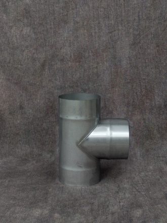 Stainless Steel Stove Pipe / Chimney Flue Tee 90°